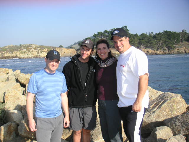 Darkpup, Mo2Vation, Jaye and CALI68 (me) at Point Lobos