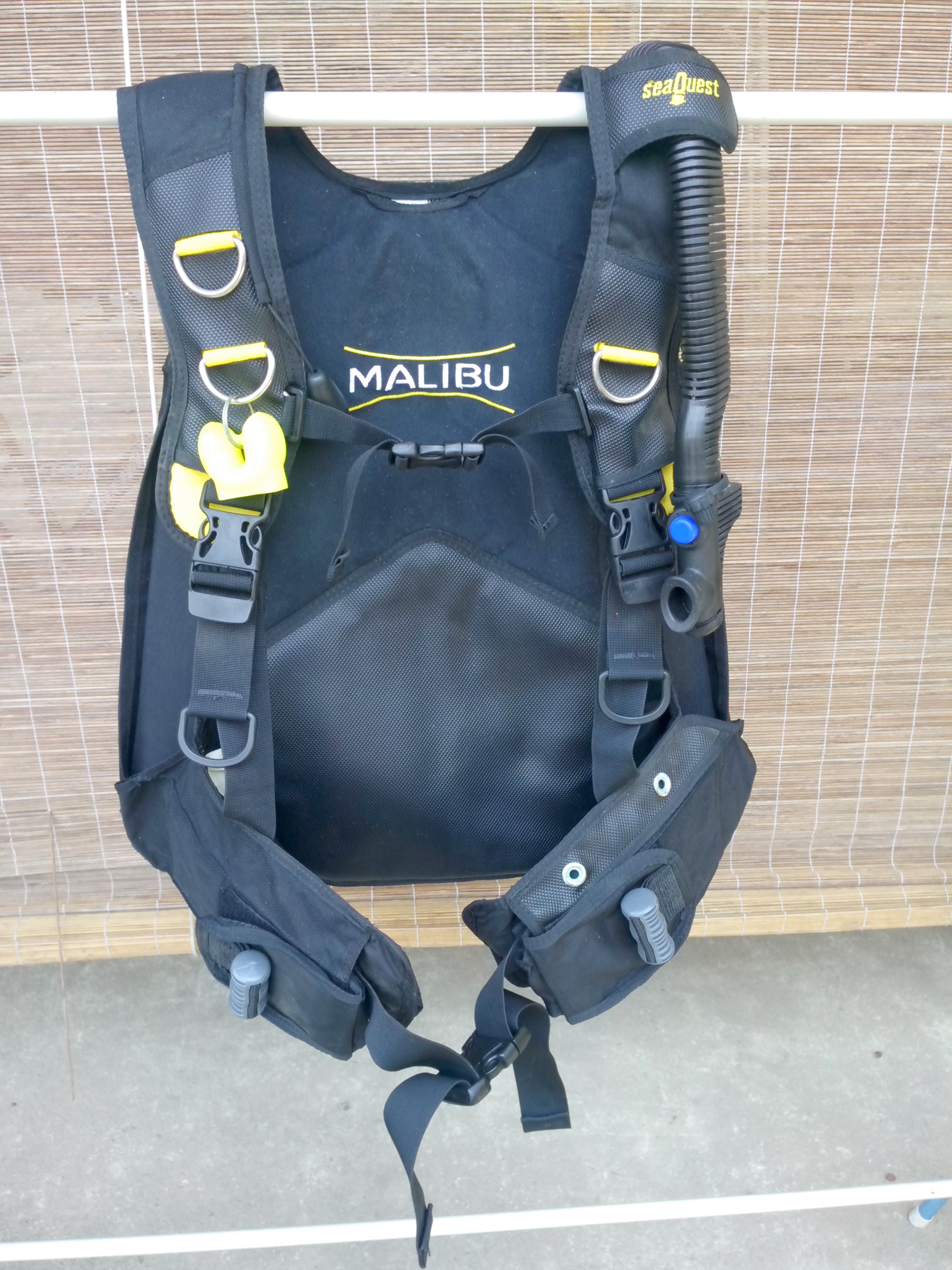 Malibu BCD Front View Integrated Weight Pouches 4000 Baht