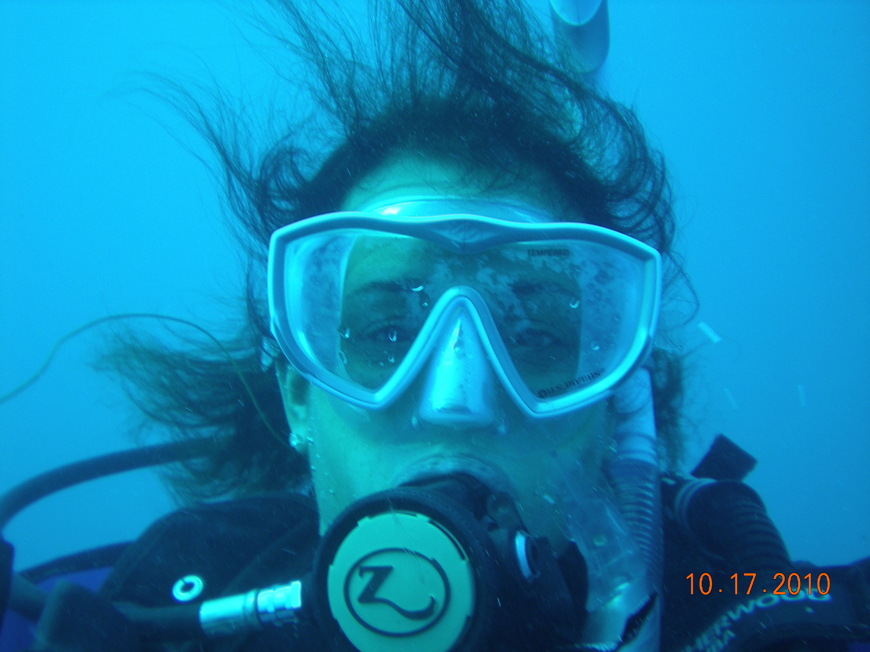 Me on my Vandenberg dive