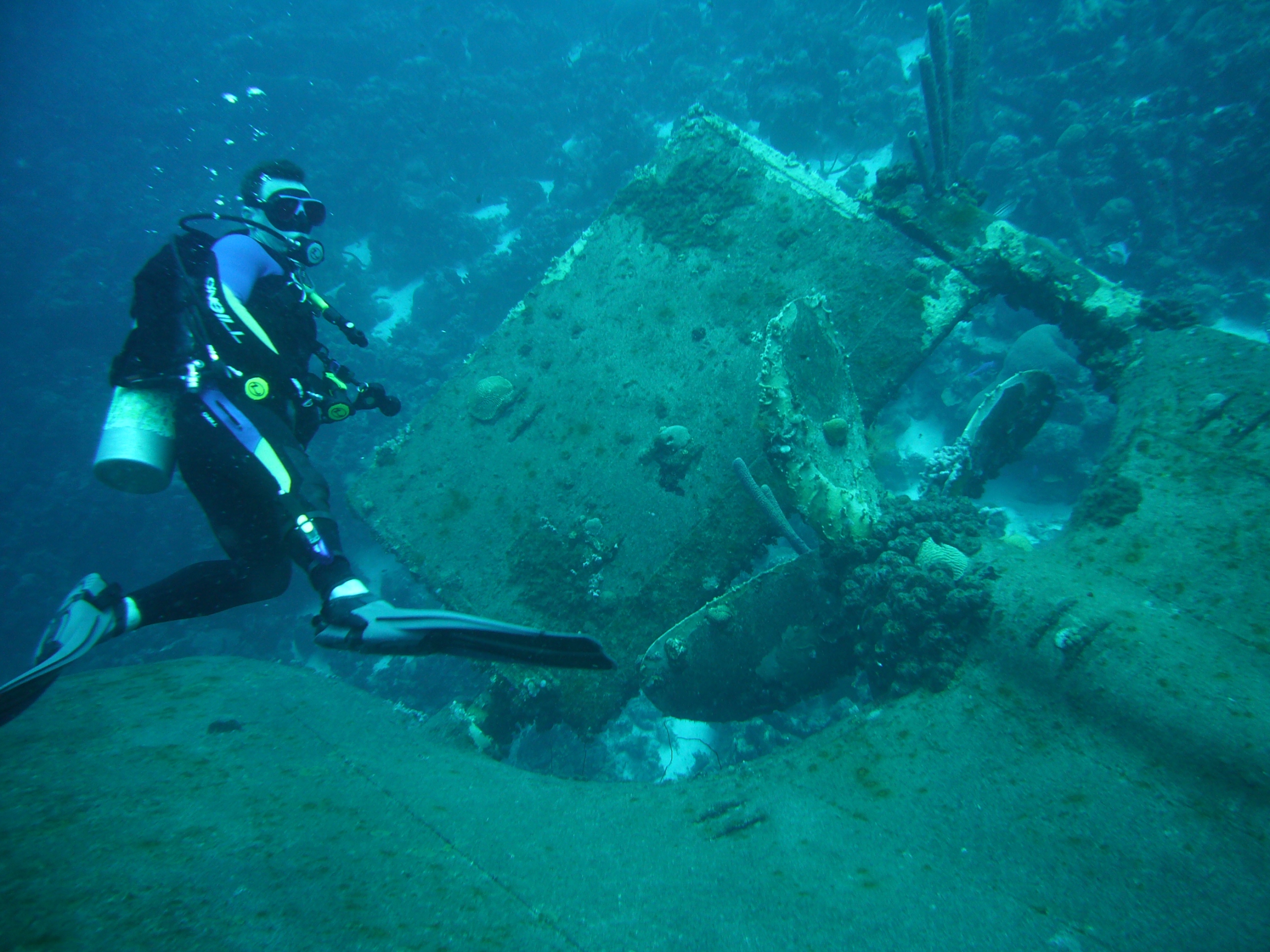 Nate at the Hilma Hooker Propellers