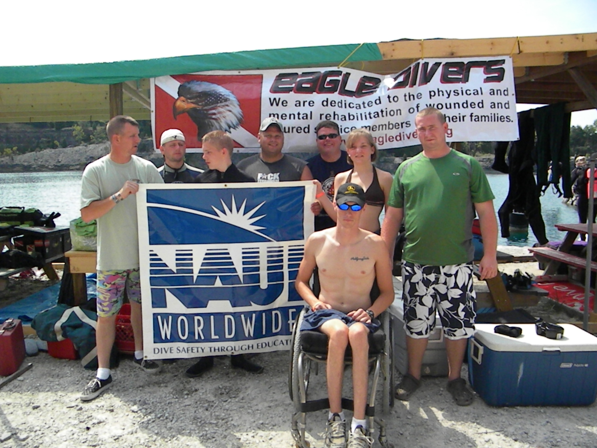 New Divers for the Eagle Divers Org.