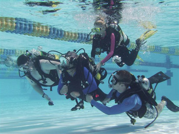 Pool Training for Eagle Divers