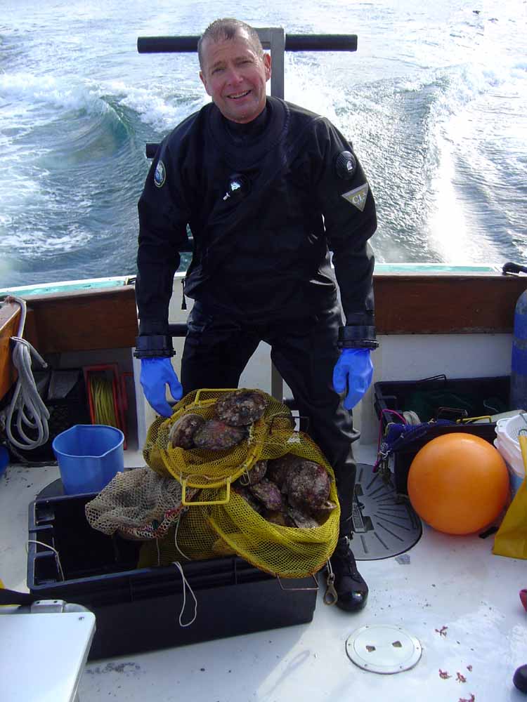 Scallop charter with Fran Marcoux 06/30/2011