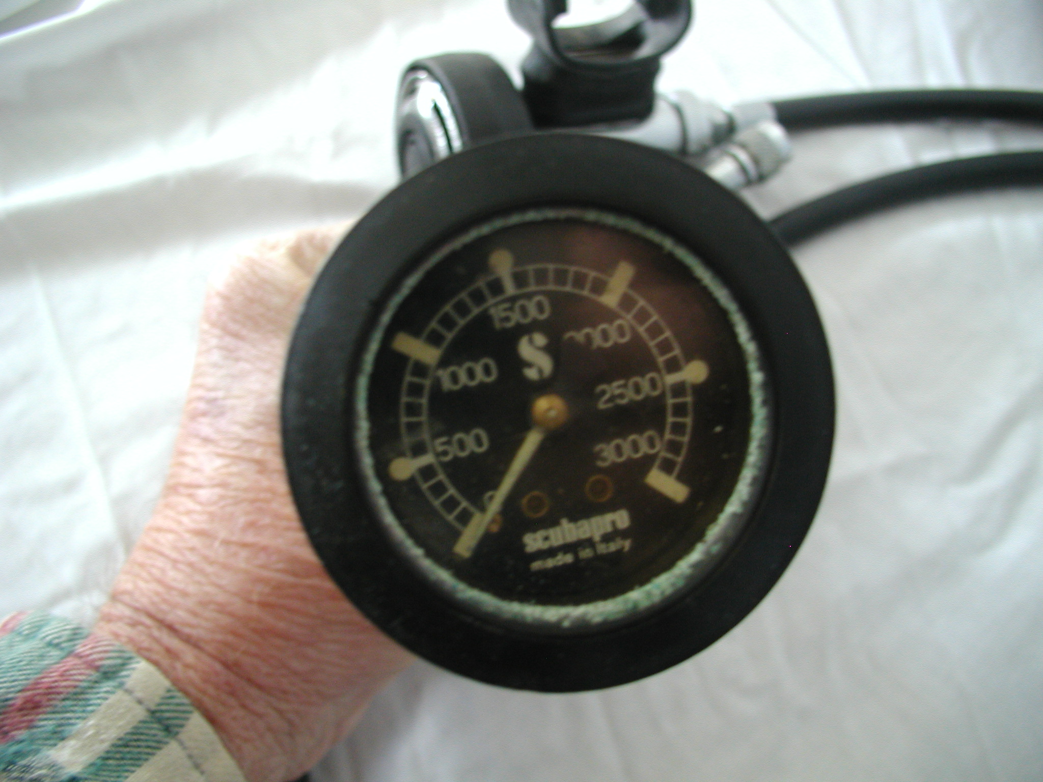 Scubapro pressure gauge