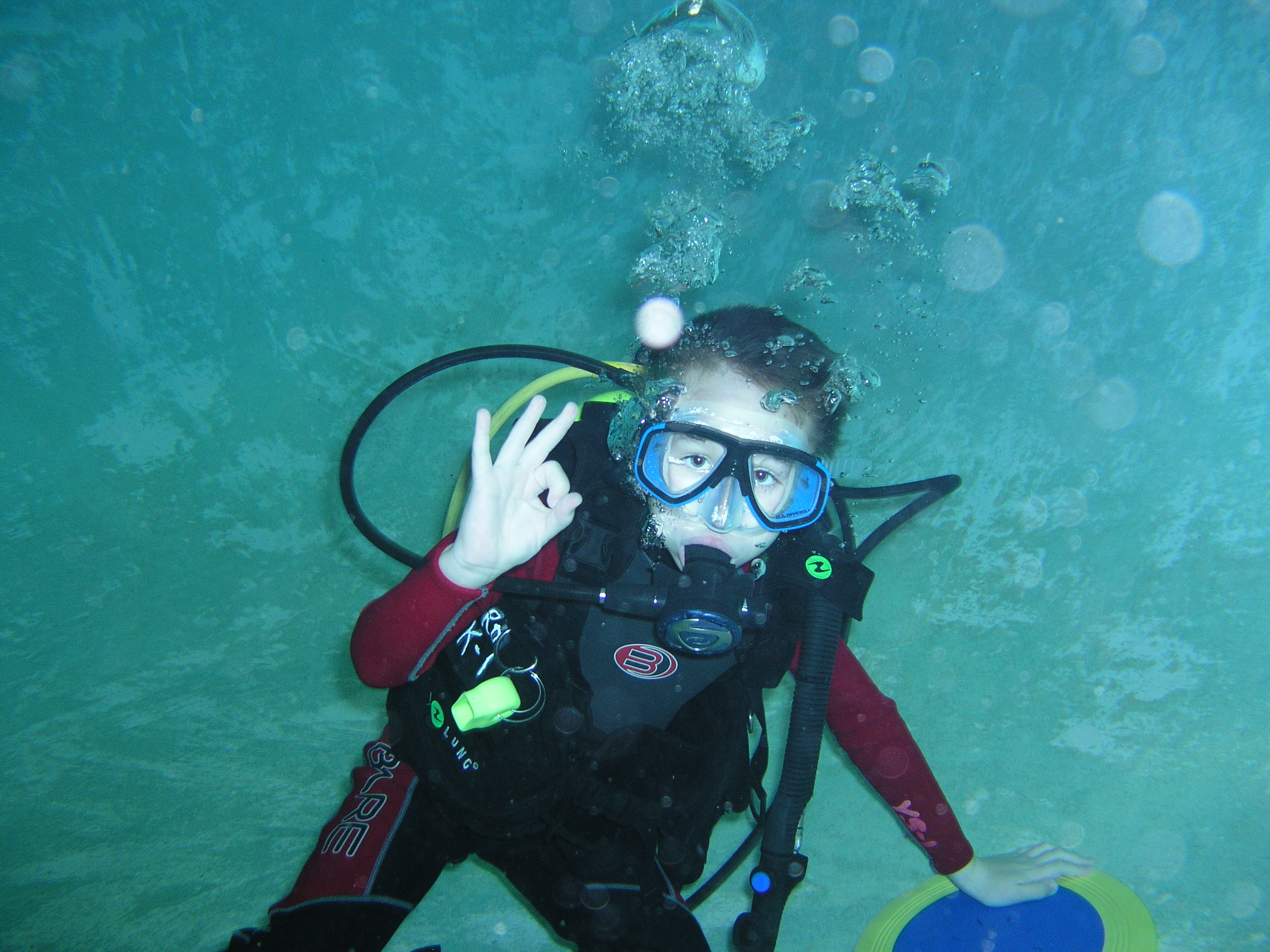 SEAL team diver - age 8