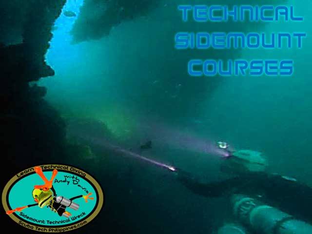 sidemount technical wreck philippines subic