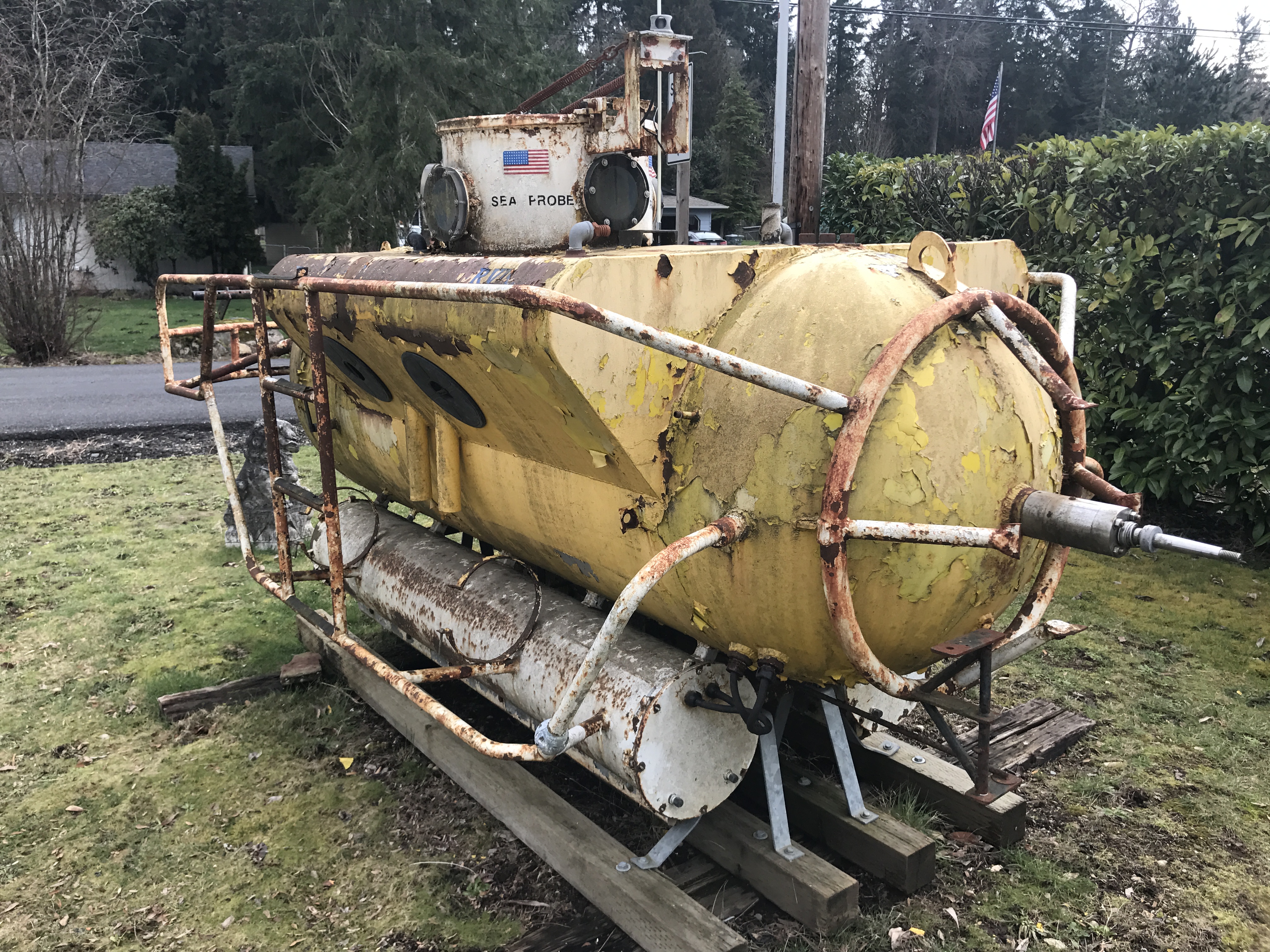Submarine restoration project