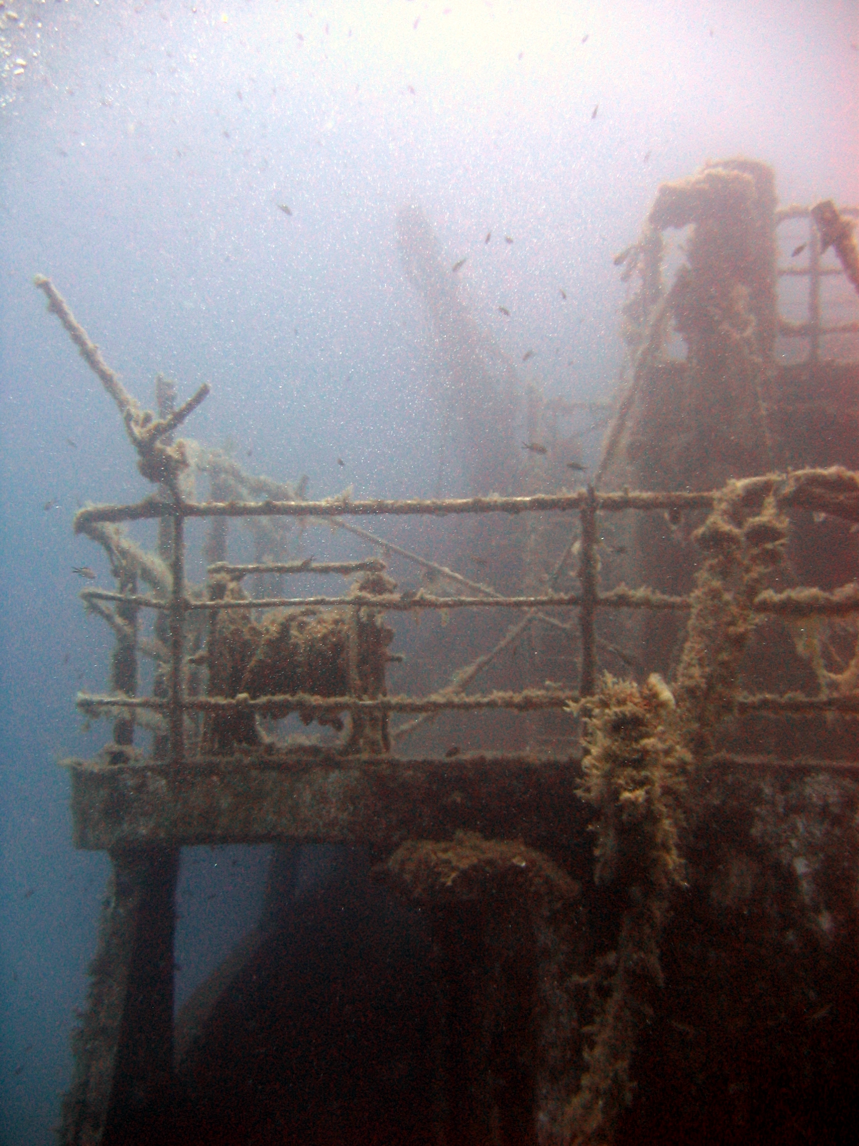 the wreck of the Um El Faroud