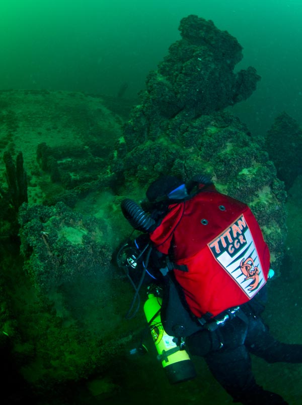 Titan CCR Wreck Diving