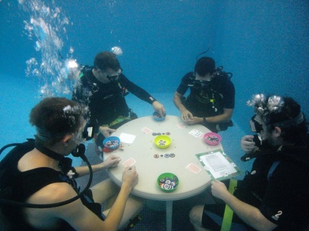 Underwater Poker @ High Plains Scuba