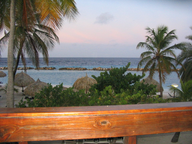 view from room @ Breezes in Curacao